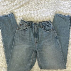 Abercrombie & Fitch High Rise Blue Jeans